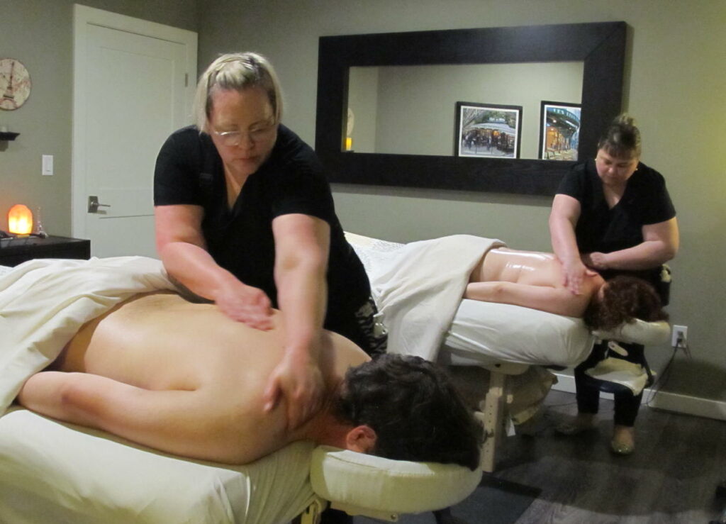Side by Side Massage for Two
